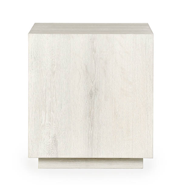 Taryn Solid Wood End Table Reviews Birch Lane